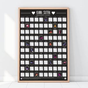 Kama Sutra Bucket List Poster