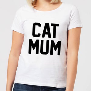 Cat Mum Women's T-Shirt - White