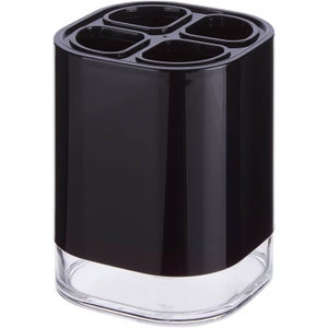 Ando Toothbrush Holder - Black Acrylic