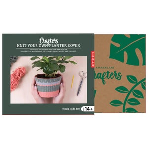 Crafters Knit Your Own Planter Cover
